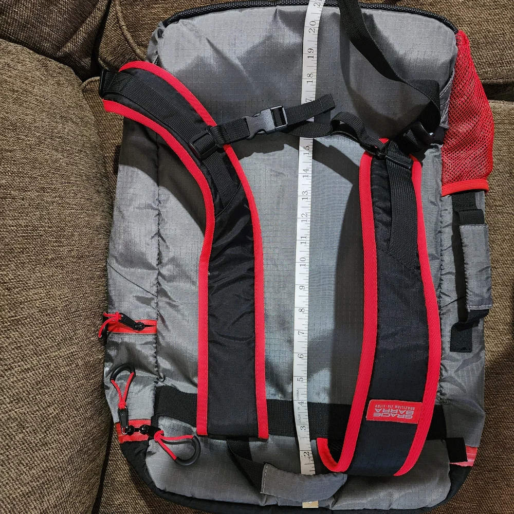 Black and Gray Jiu-Jitsu Backpack - Picture 12 of 13